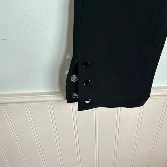 NWT Black Ponte Leggings Pants Skinny Classic Capsule Office Timeless Preppy - Picture 3 of 5